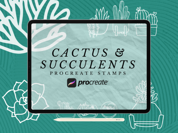 Download Cactus and Succulents Procreate Stamps - Premium Resources