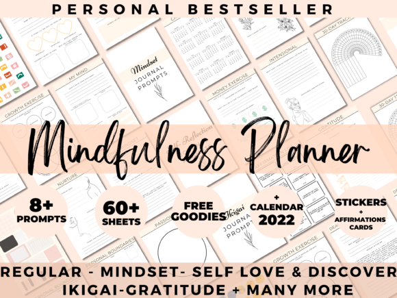Download Mindfulness Printable Planner &amp; Journal - Premium Resources