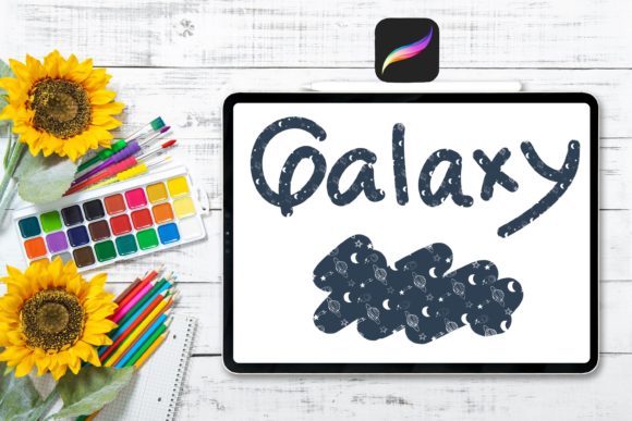 Download Galaxy Brush for Procreate - Galaxy brush Collection