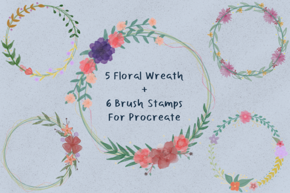 Download Hand-drawn Floral Wreath - Premium Resources