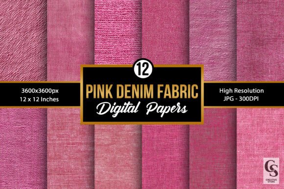 Download Pink Denim Fabric Texture Backgrounds - Fabric texture Collection